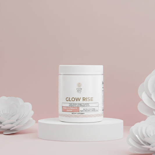 Glow Rise™ – Clean Energy + Hydration for Your Follicular Phase